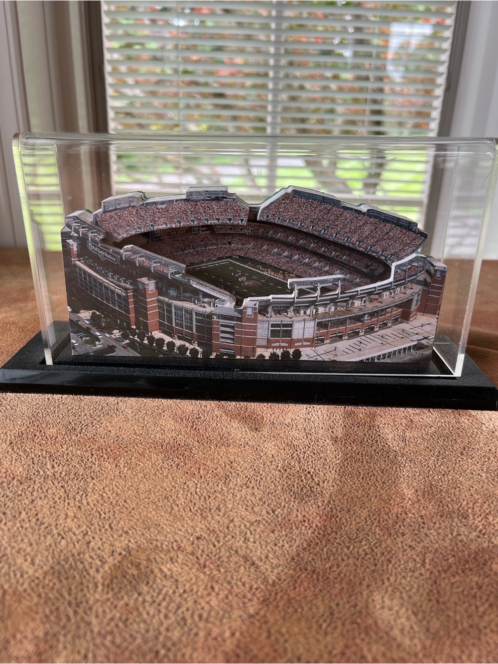 3D Home Fields M&T Bank Baltimore Ravens Stadium Display Art with clear cover